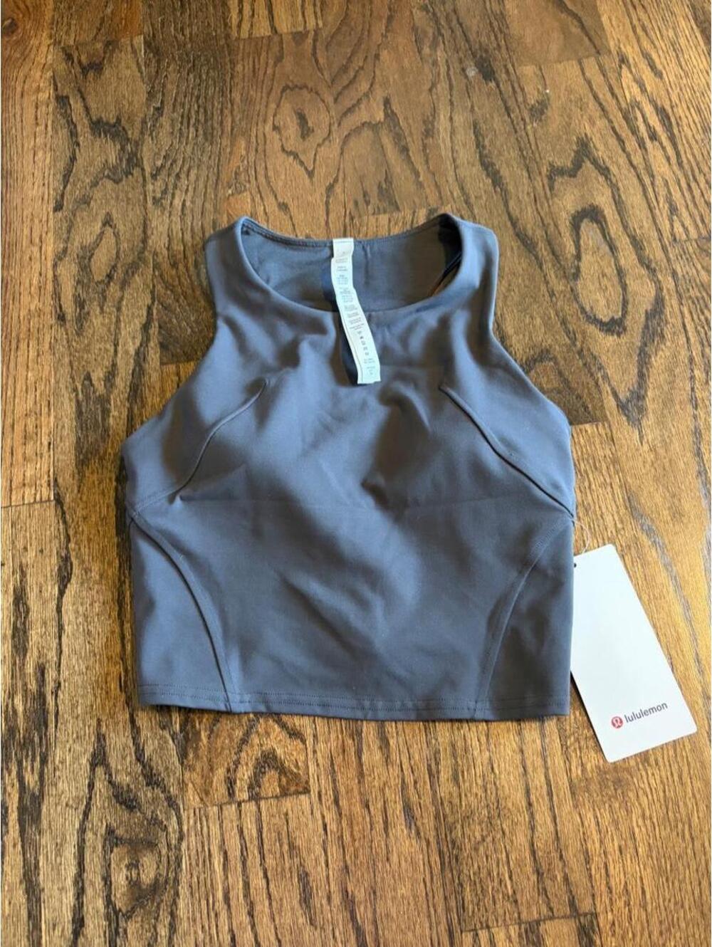 Lululemon NWT gray invigorate train tank